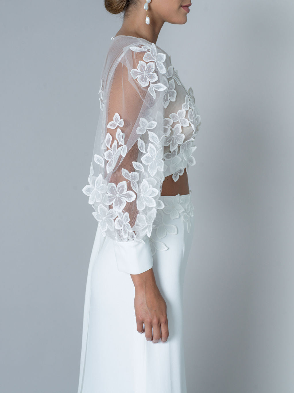 Amber Beverly Ceremony Dress - White