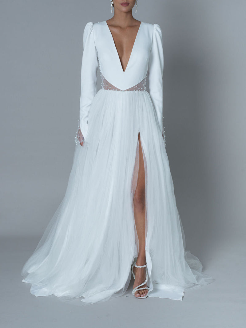 Robe Cérémonie Iman - Blanc