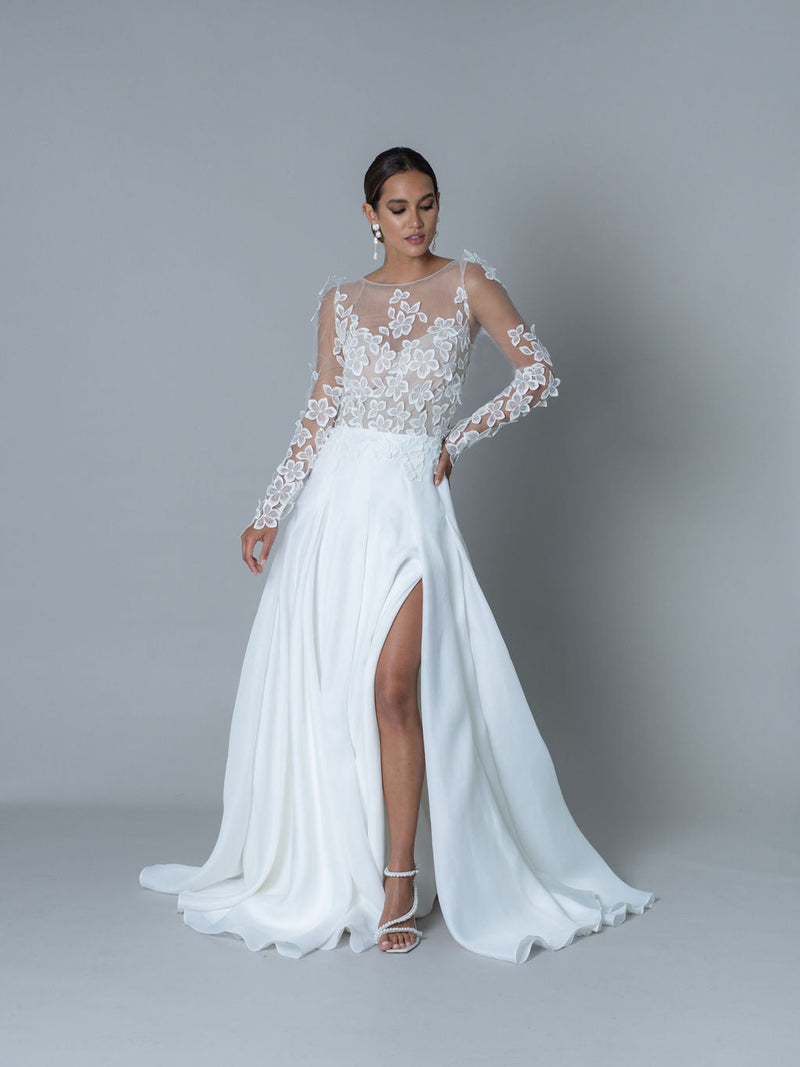 Robe Cérémonie Bella - Blanc