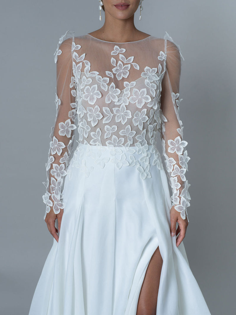 Robe Cérémonie Bella - Blanc