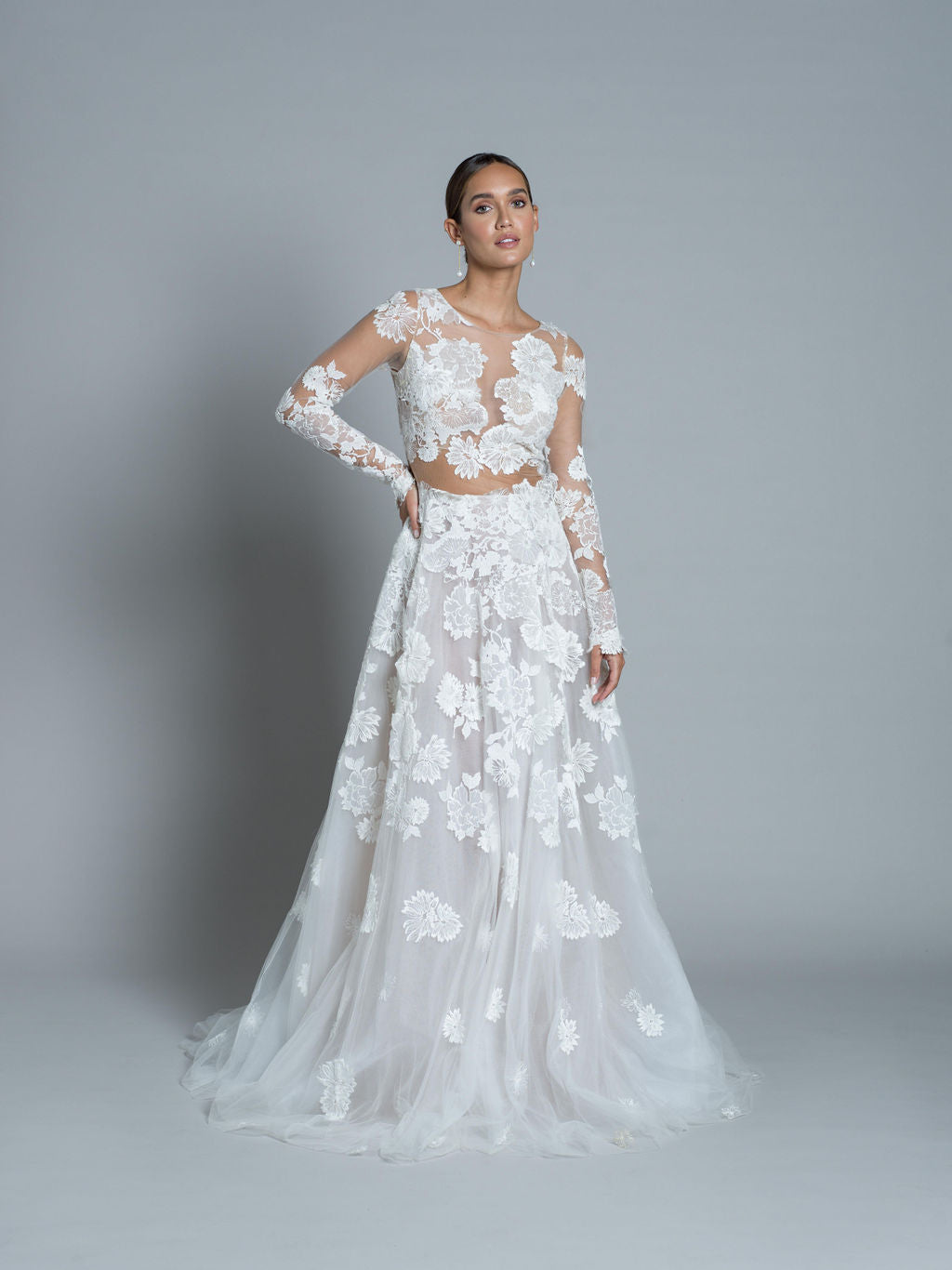 Belle D'Evening Dress - White
