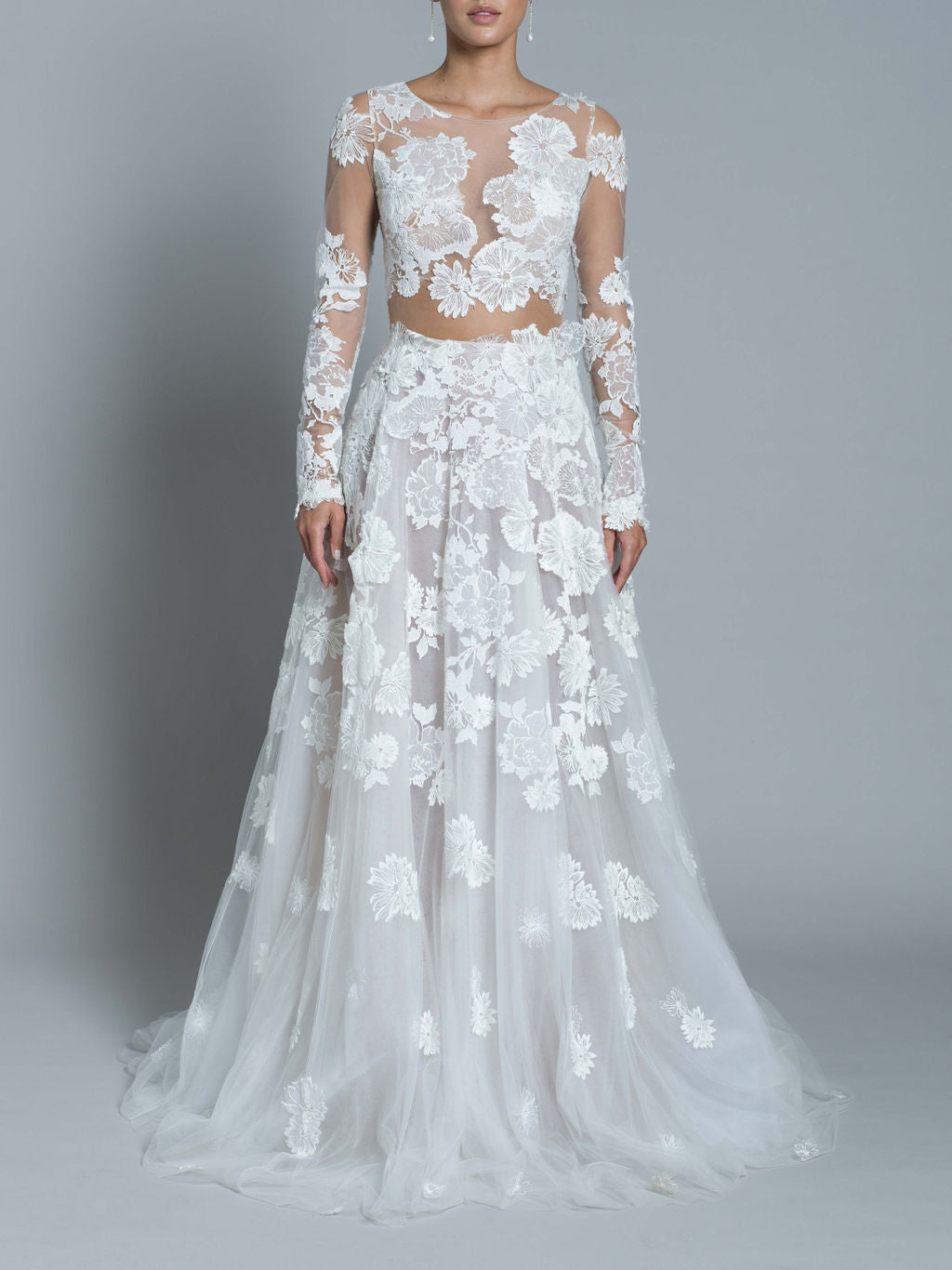 Belle D'Evening Dress - White