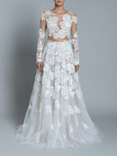 Vestido de noche Belle D' - Blanco