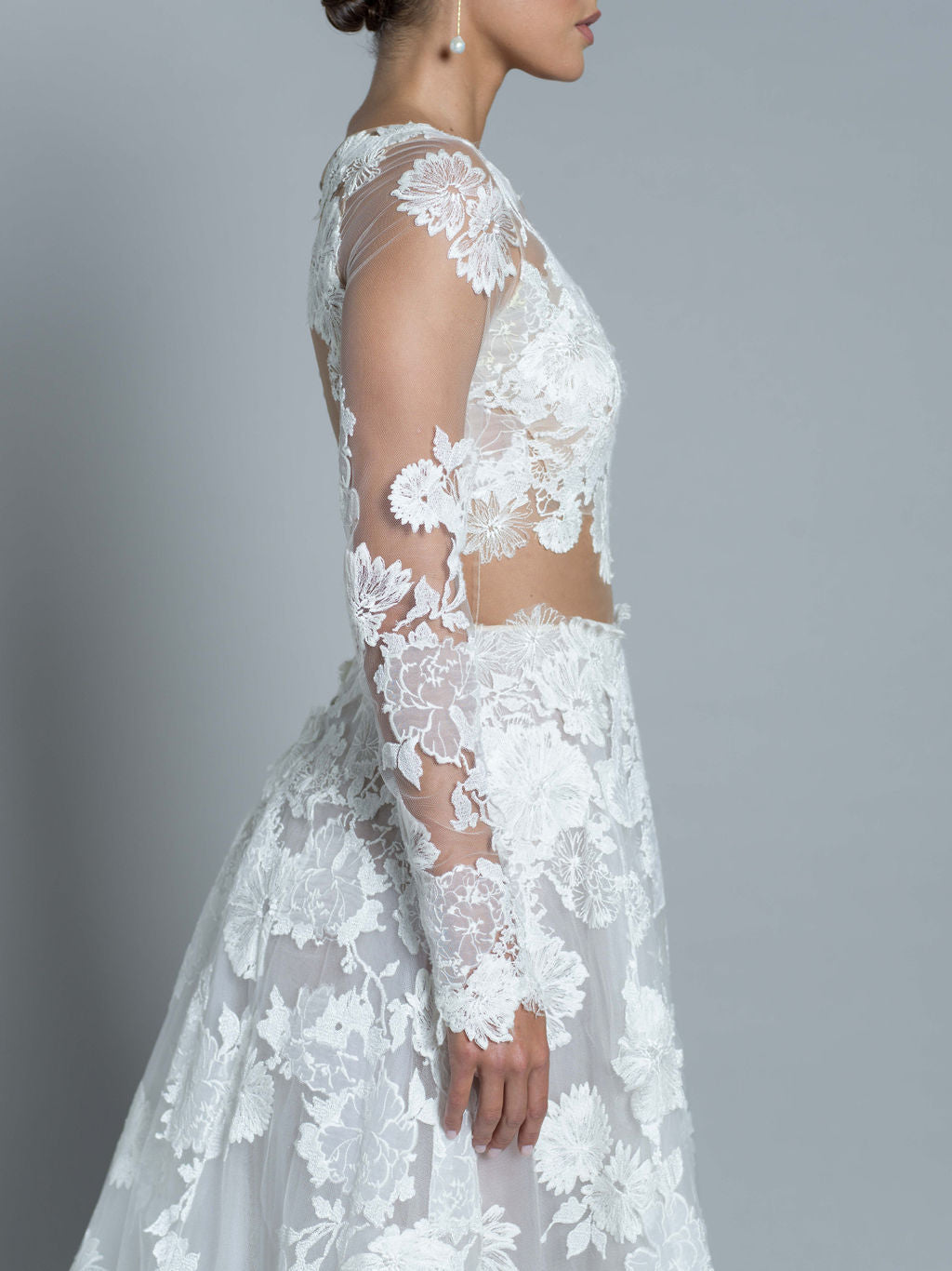 Belle D'Evening Dress - White