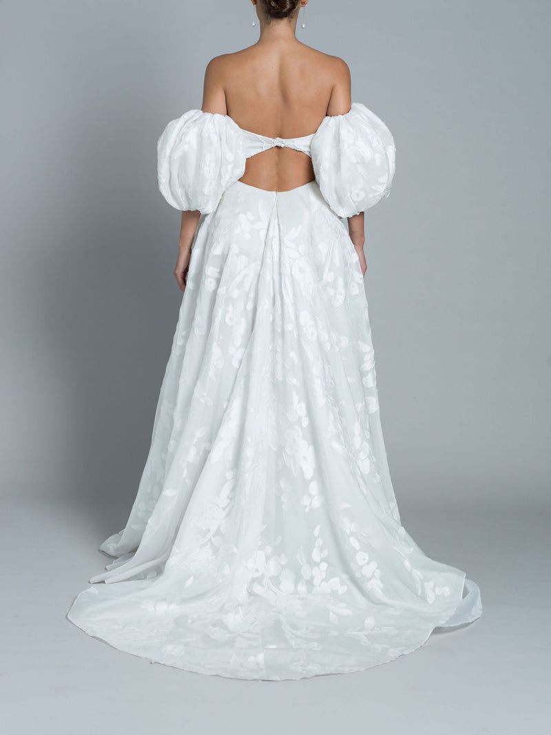 Robe Couture Embrasse Moi - Blanc