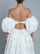 Robe Couture Embrasse Moi - Blanc