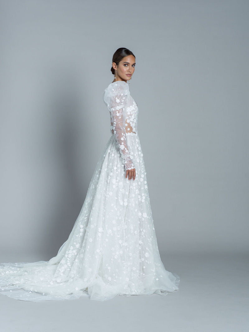 Robe Couture Paulina - Blanc