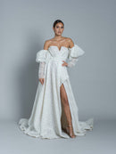 Robe Couture Andria - Blanc