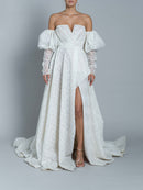 Robe Couture Andria - Blanc