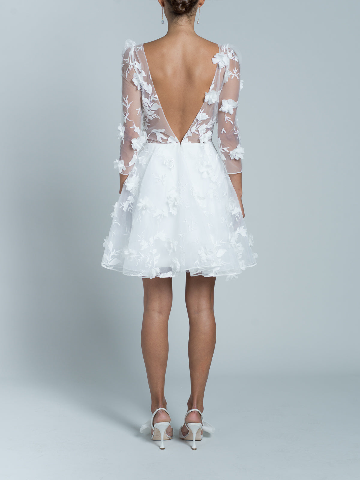 Vestido Corto Quilak - Blanco
