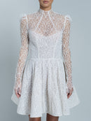 Frankie Short Dress - Blanc