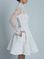 Frankie Short Dress - White