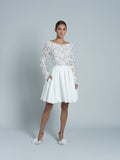Vestido Trébol - Blanco