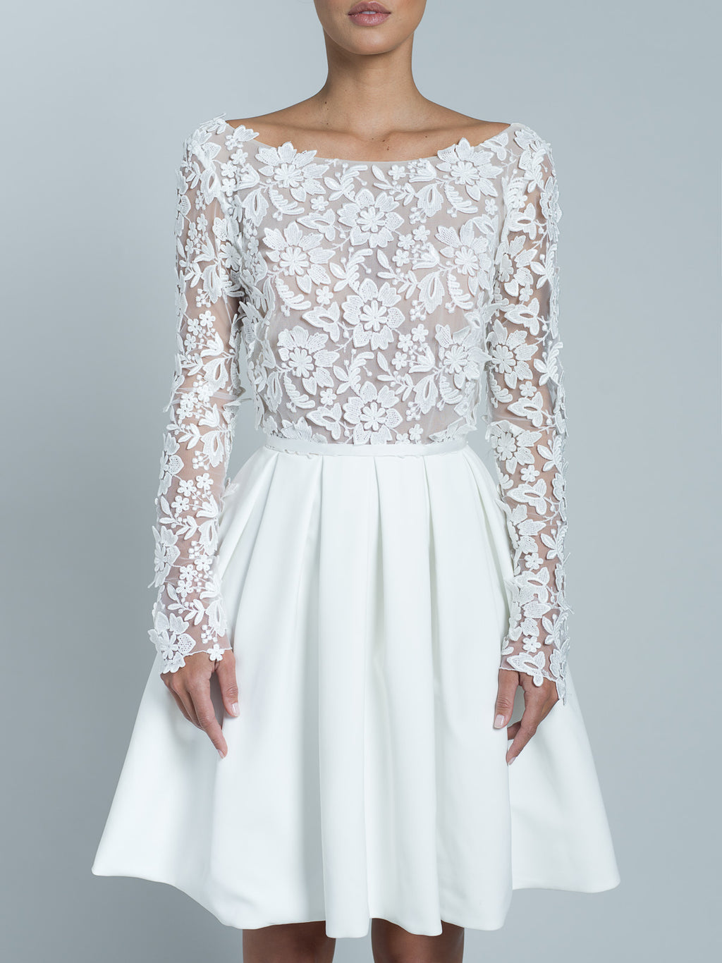 Vestido Trébol - Blanco