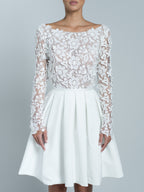 Vestido Trébol - Blanco