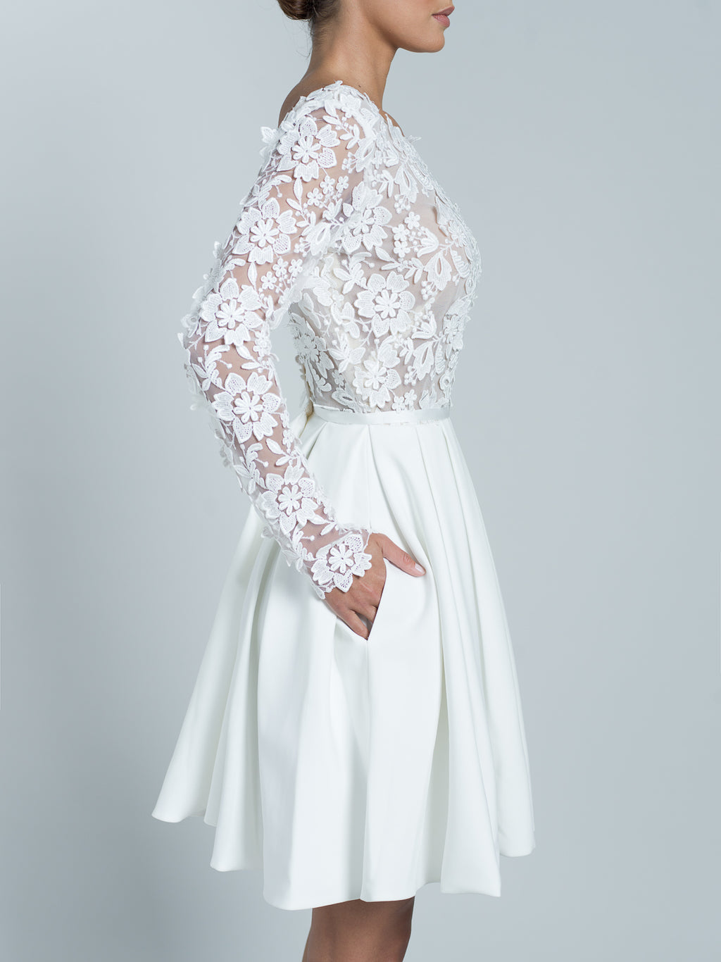 Vestido Trébol - Blanco