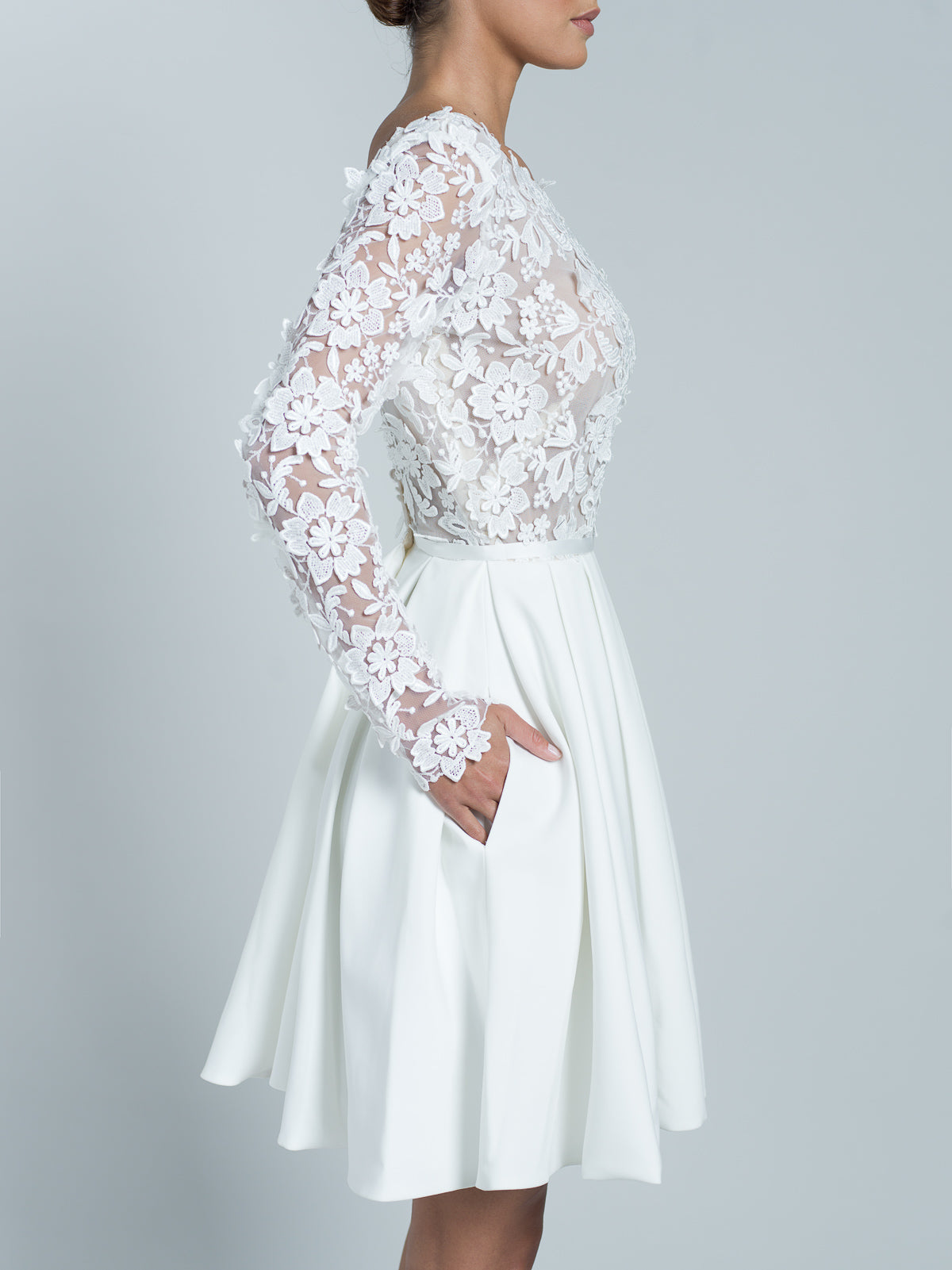 Vestido Trébol - Blanco