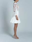 Amalfi Short Dress - Blanc Cassé