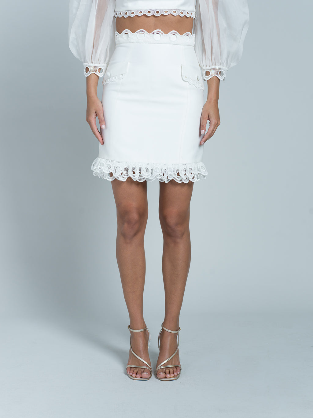 Falda Java - Blanco