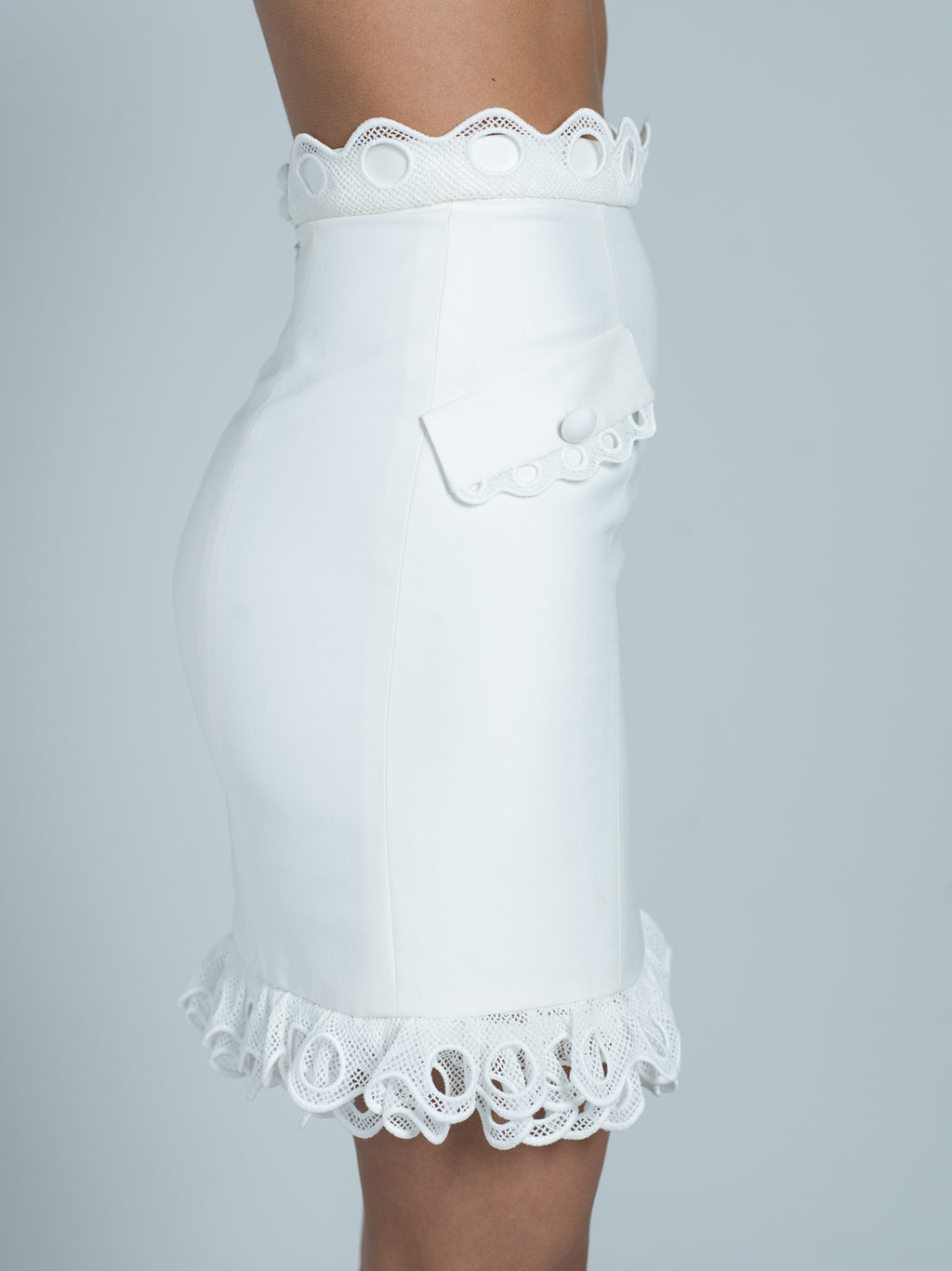 Falda Java - Blanco