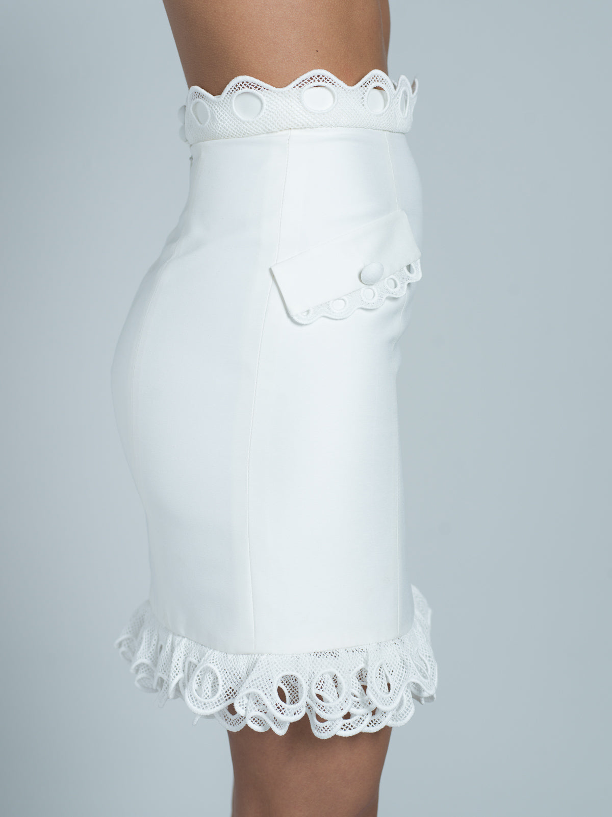 Falda Java - Blanco