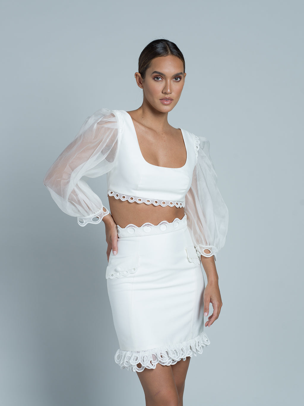 Falda Java - Blanco