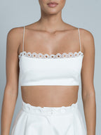 Top Darma - Blanco roto