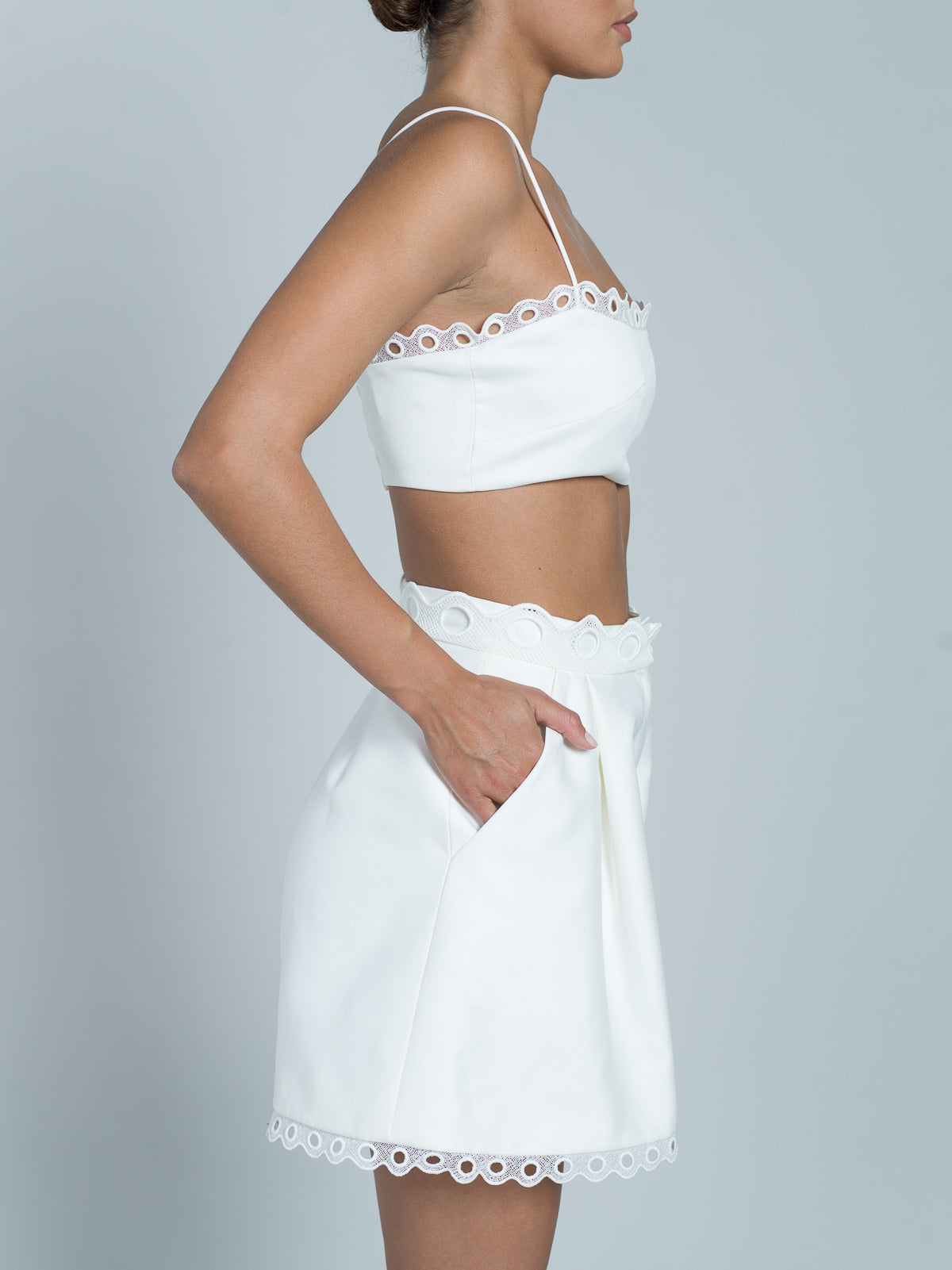 Top Darma - Blanco roto