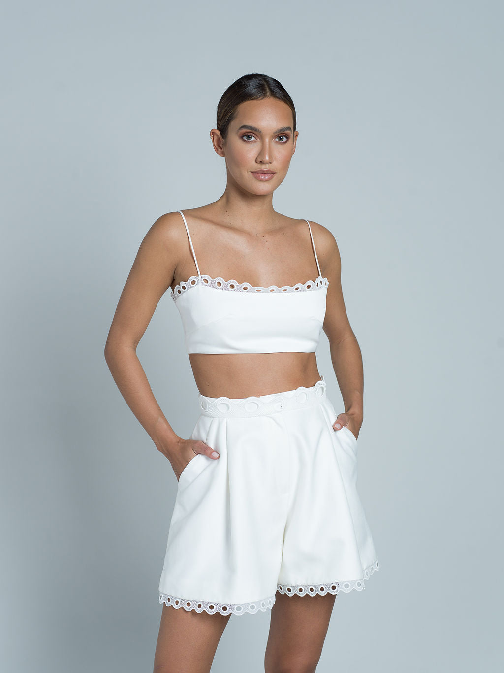 Short Dua - Blanc