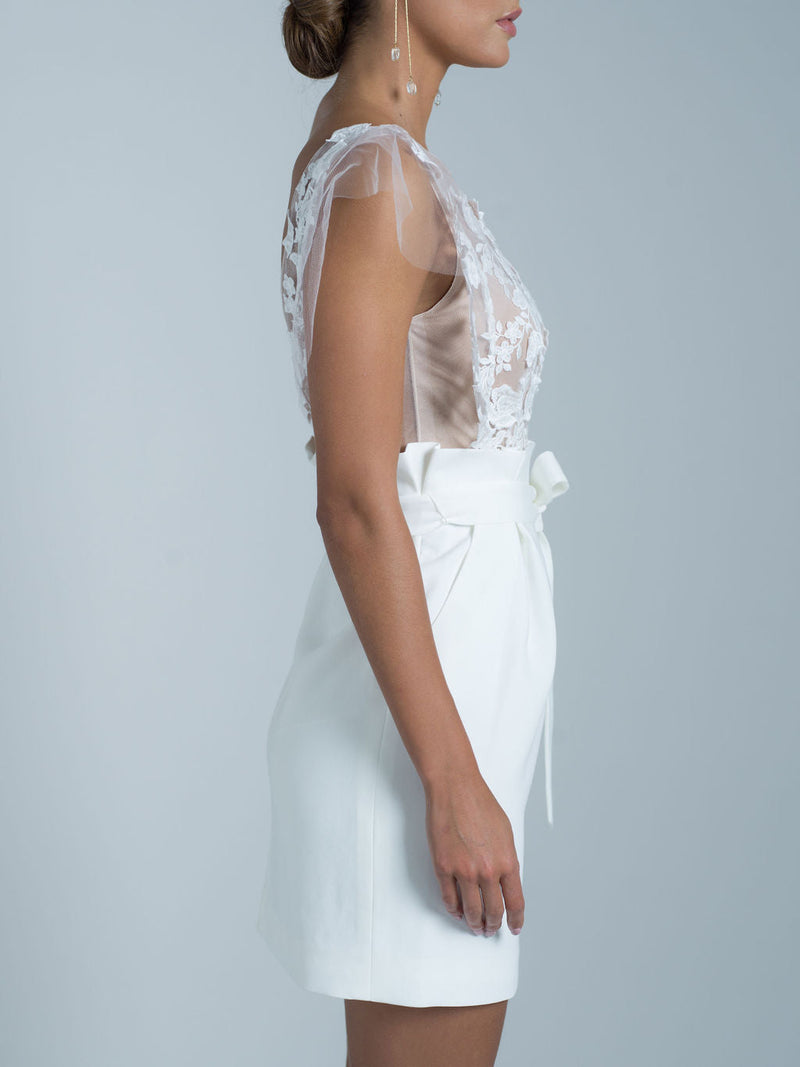 Robe Baker - Blanc