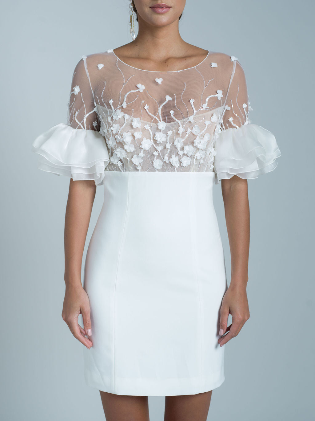 Astor Dress - White