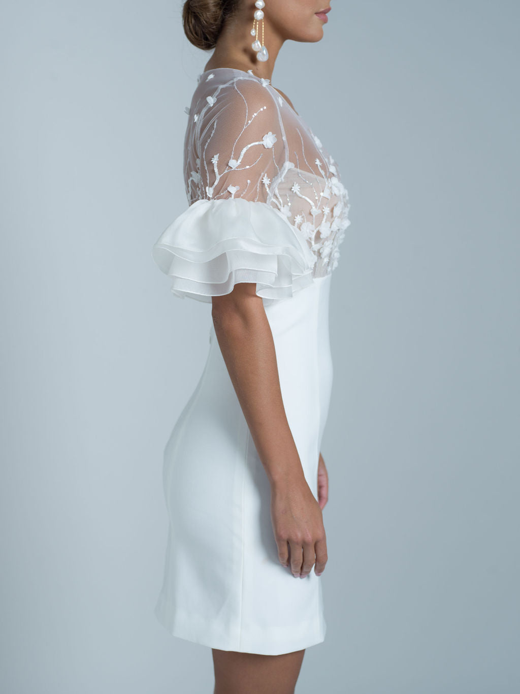 Astor Dress - White