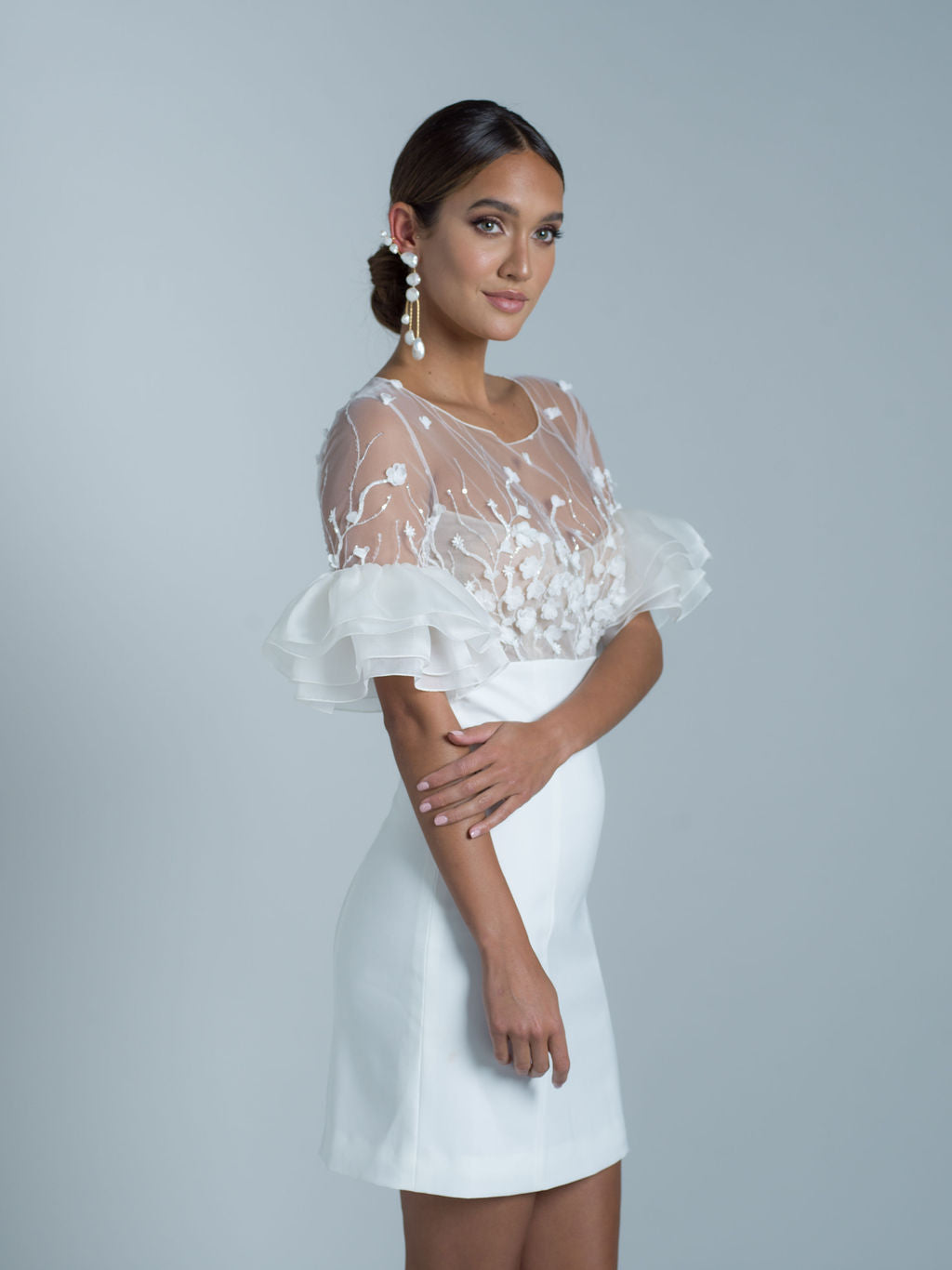 Astor Dress - White