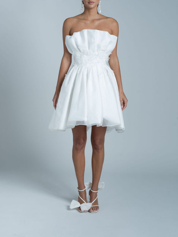 Joviel Dress - White