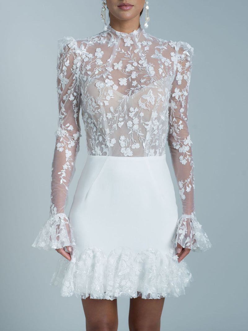 Robe Cassiel - Blanc