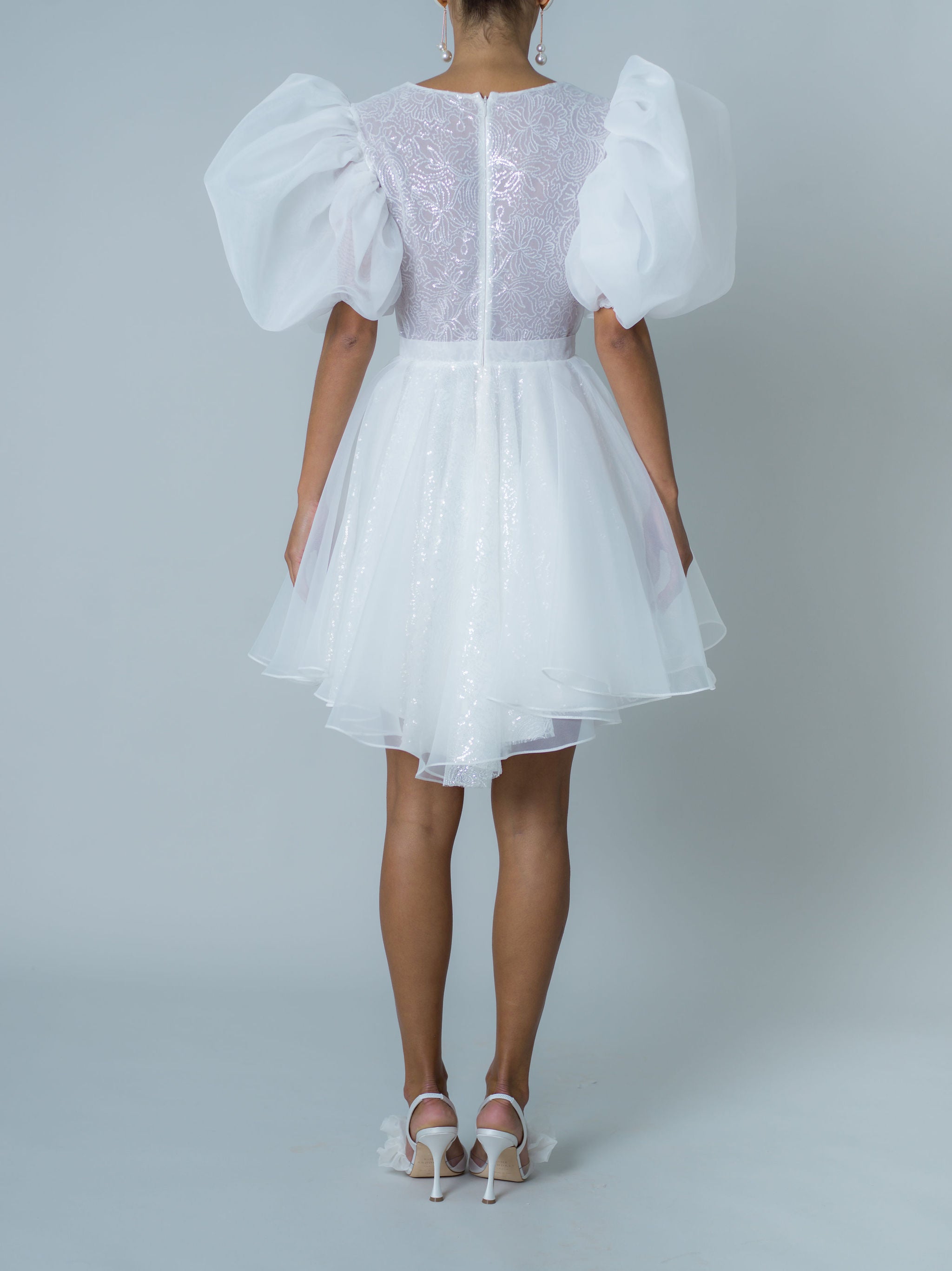 Schiffer Dress - White