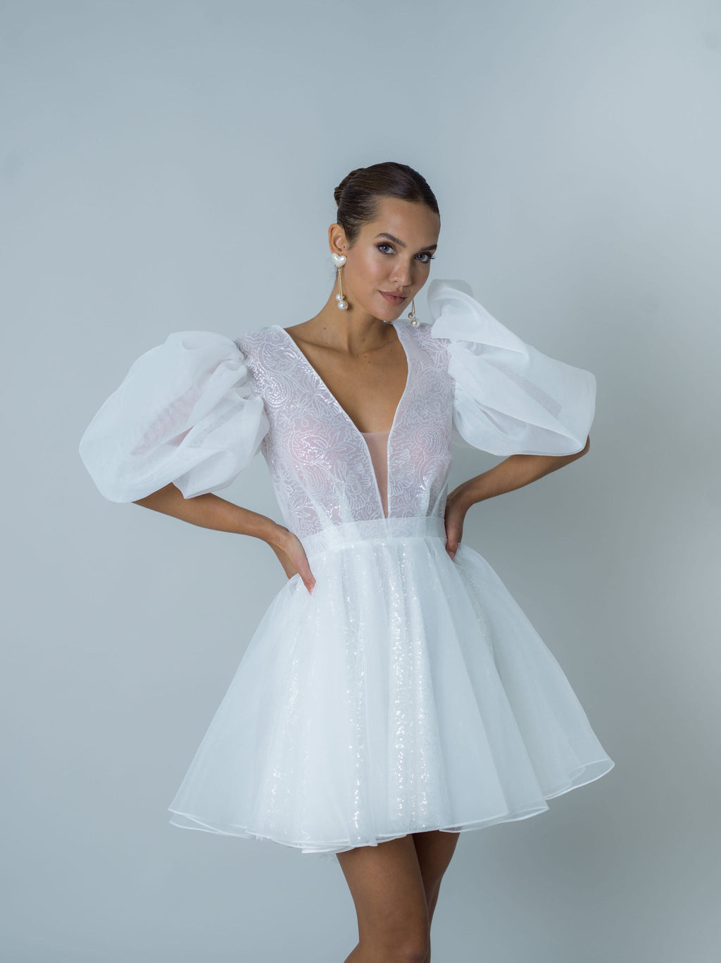Schiffer Dress - White