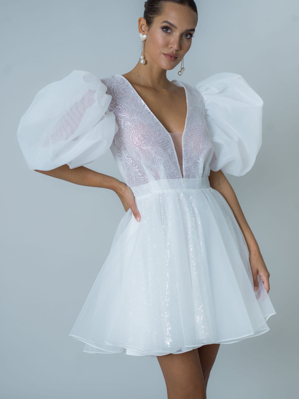 Schiffer Dress - White