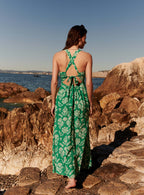 Rina Seashell Midi Dress - Jade