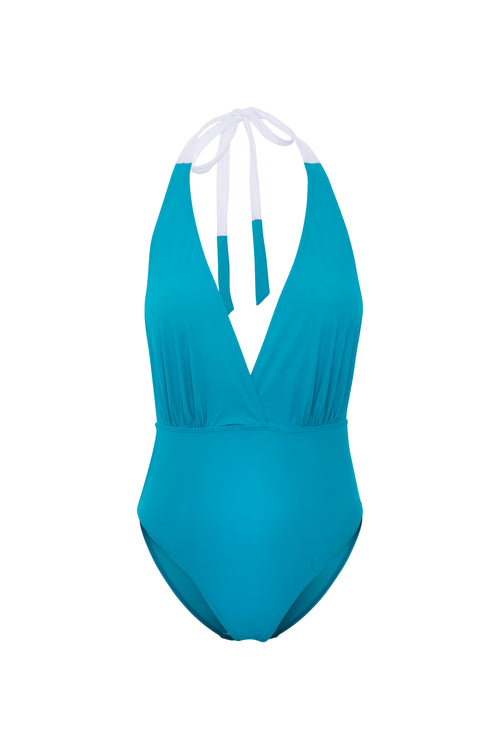 Traje de baño de una pieza Intemporel 23 - Acqua