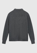 Riva Waffle Polo Shirt - Anthracite