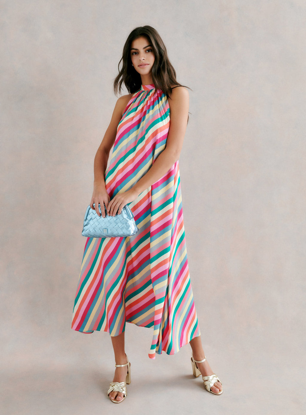 ROBE LONGUE COLOREE RIYU PETITE MENDIGOTE