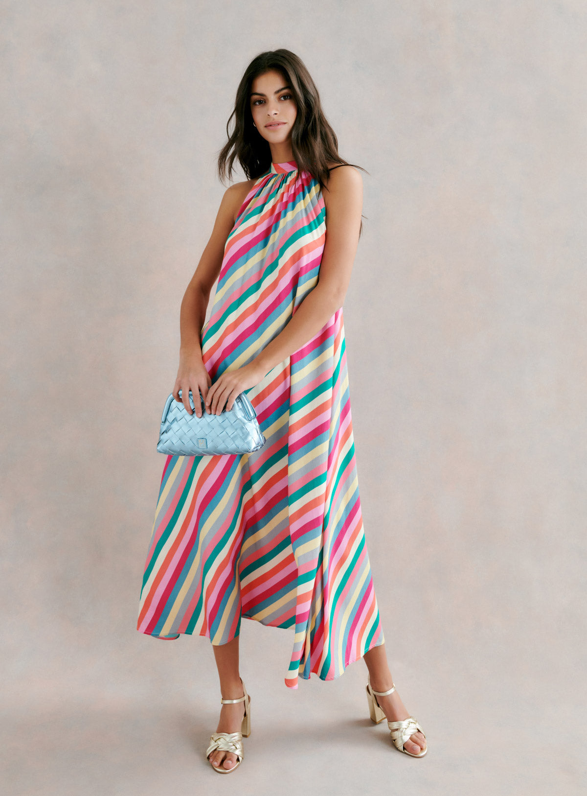 ROBE LONGUE COLOREE RIYU PETITE MENDIGOTE