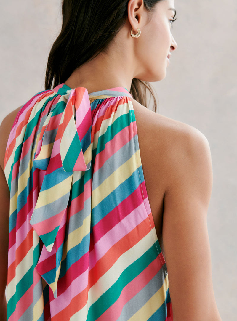 ROBE LONGUE COLOREE RIYU PETITE MENDIGOTE