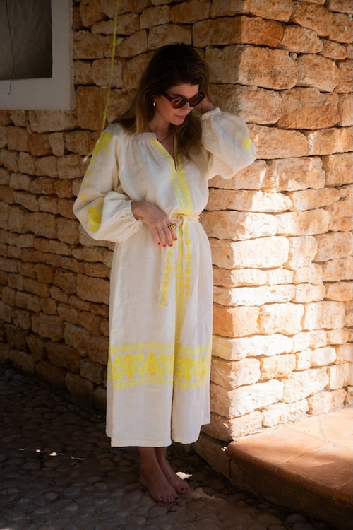 Robe Olivia - Ecru