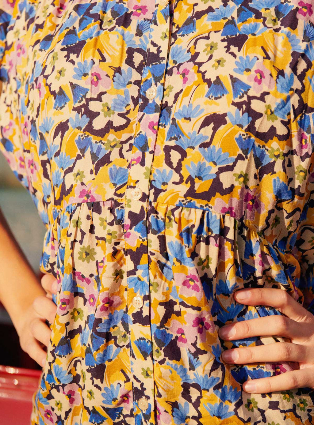 Robine Dress - Blue