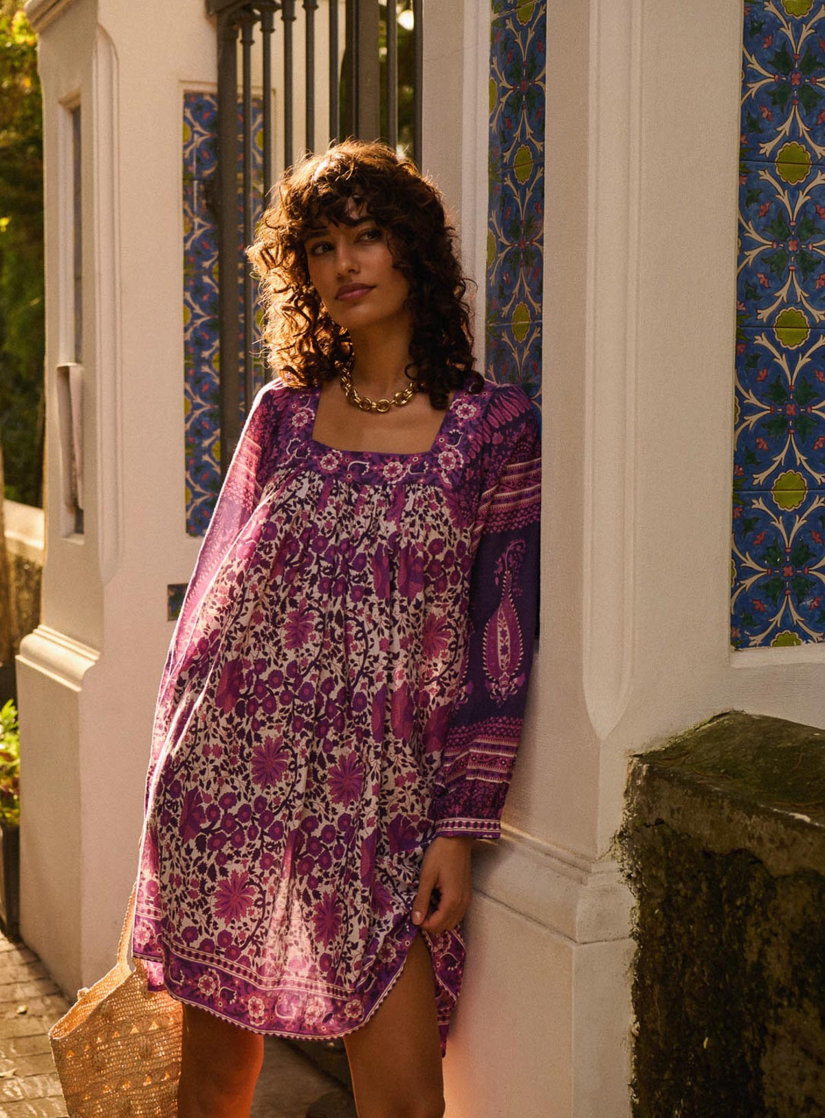 Rabea Dress - Hyacinth