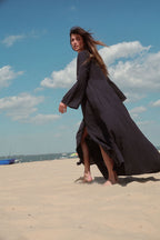 Stella Dress - Charcoal
