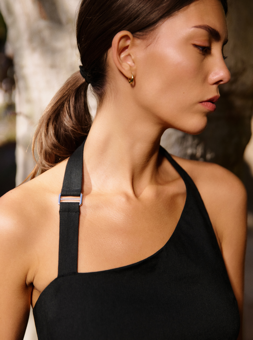 Robe Black Blend Slash