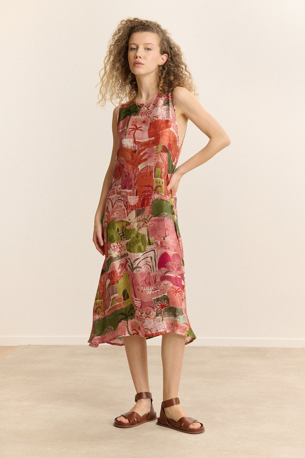Robe Camelia - Rose